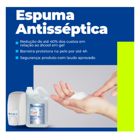 Espuma Antisséptica Hospitalar