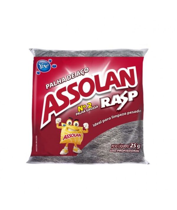 PALHA DE ACO RASP ASSOLAN Nº 2 UNIDADE