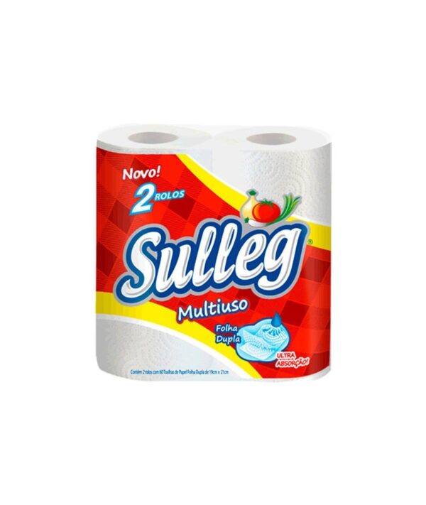 Toalha de Papel Sulleg 2 Rolos