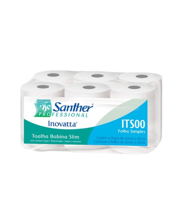 Papel Toalha Interfolhada Folha simples - Inovatta – 25g/m² - ITS00