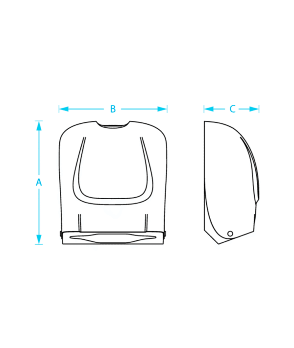 Dispensador Papel Toalha Interfolhado - Imagem 2