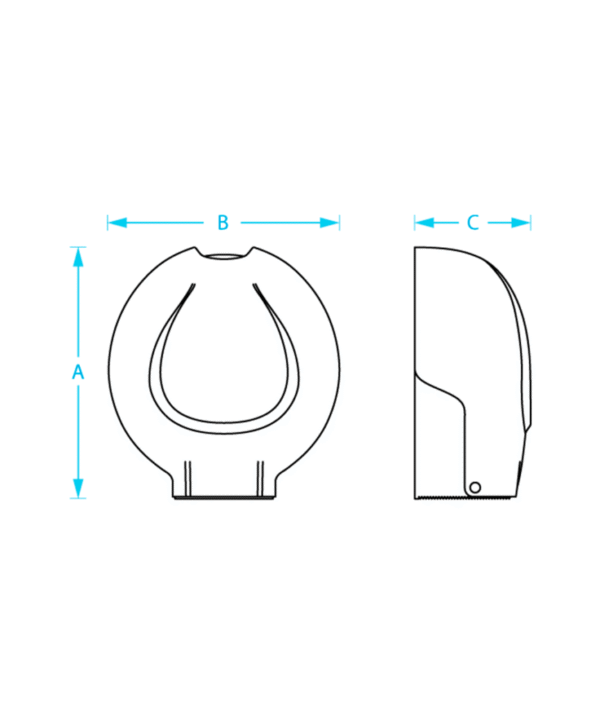 Dispensador para Papel higiênico em Rolo - Imagem 2