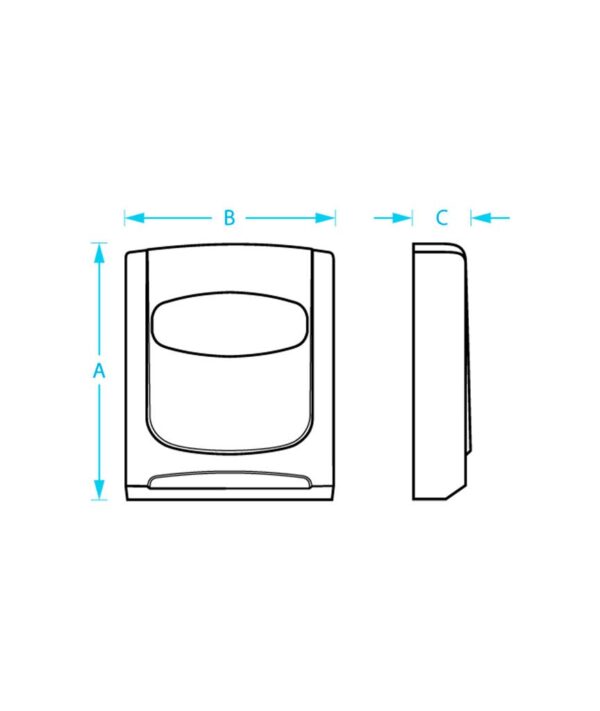 Dispenser para protetor de assento sanitário - Imagem 2